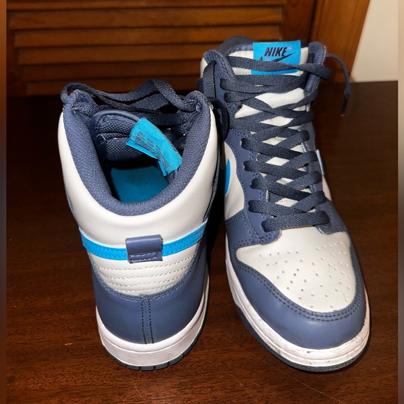 Nike Dunk High GS ‘Light Bone Diffused Blue’ - Picture 5 of 7